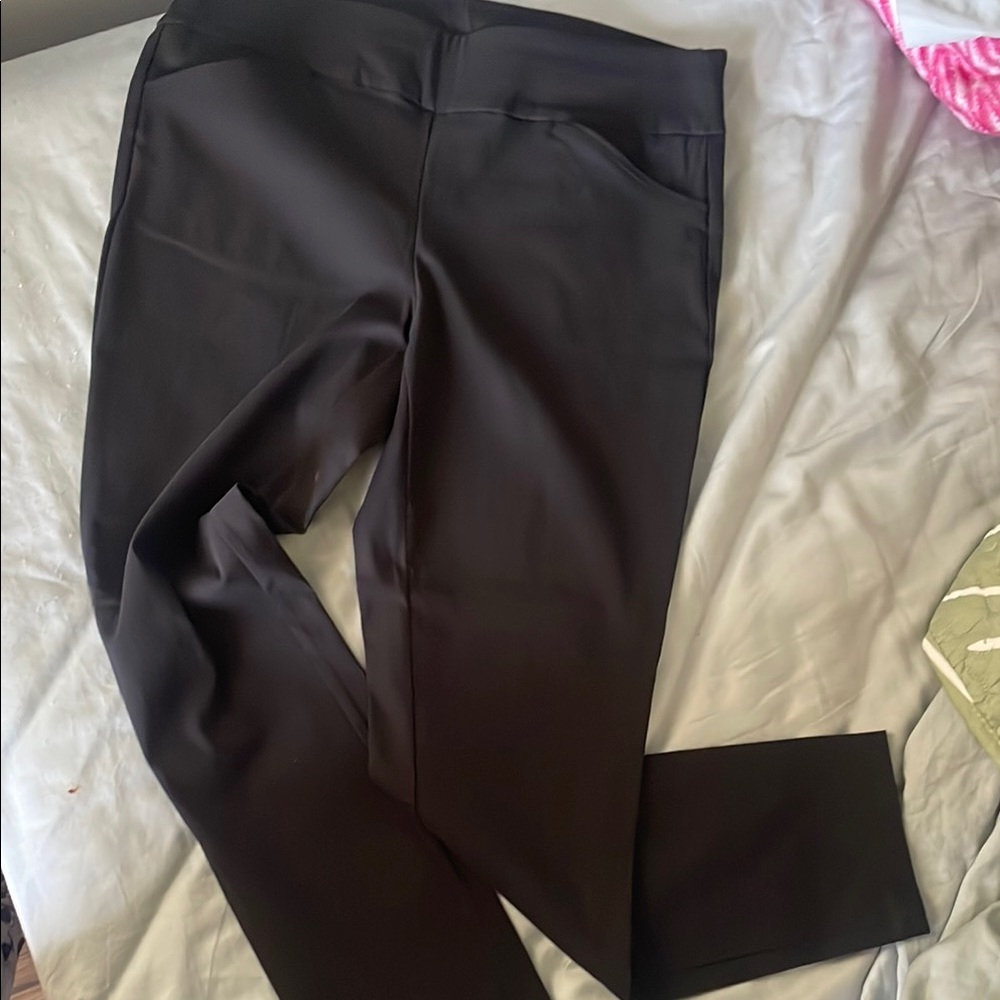 Christopher & Banks Black Straight Leg Pants & Jumpsuits